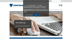 Desktop Screenshot of powtech.de